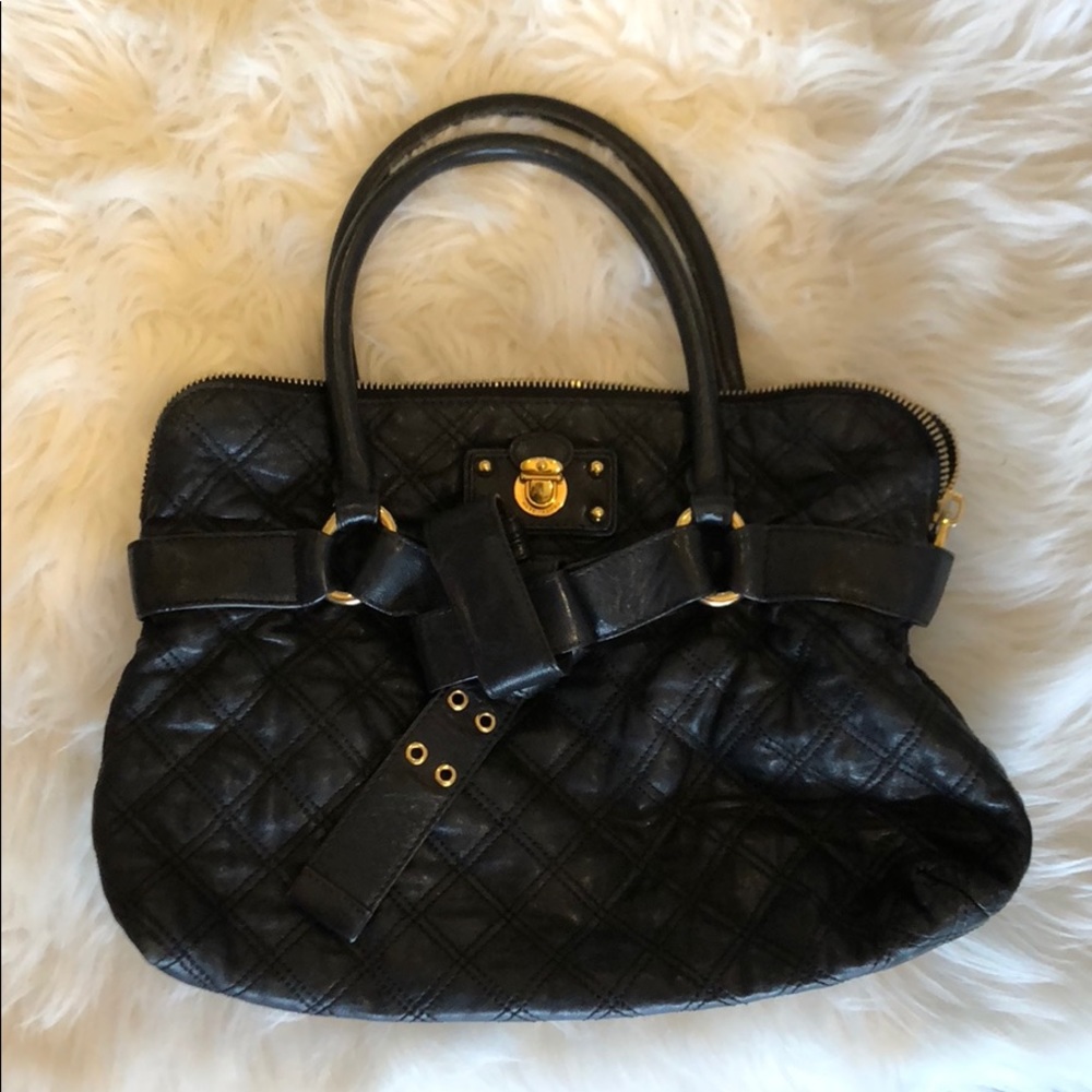 Marc Jacob Black Quilted Handbag